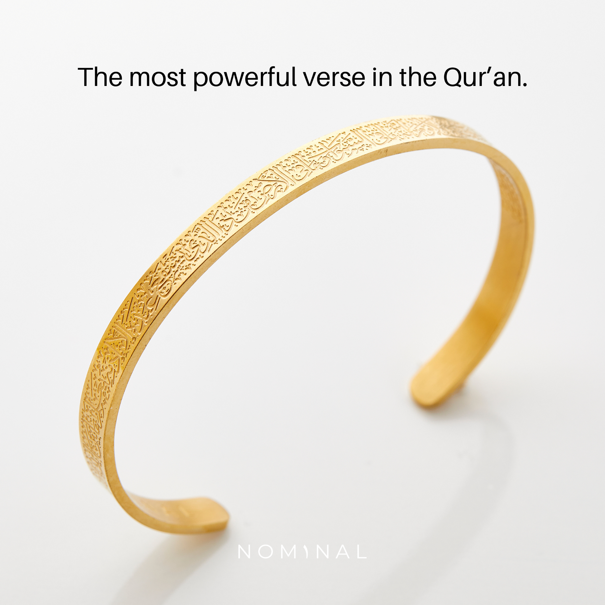 Ayatul Kursi Bracelet – Faith, Protection & Elegance | 18K Gold Plated