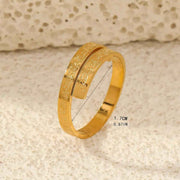 Ayatul Kursi Ring | 18K Gold Plated & Silver | Islamic Protection Jewelry