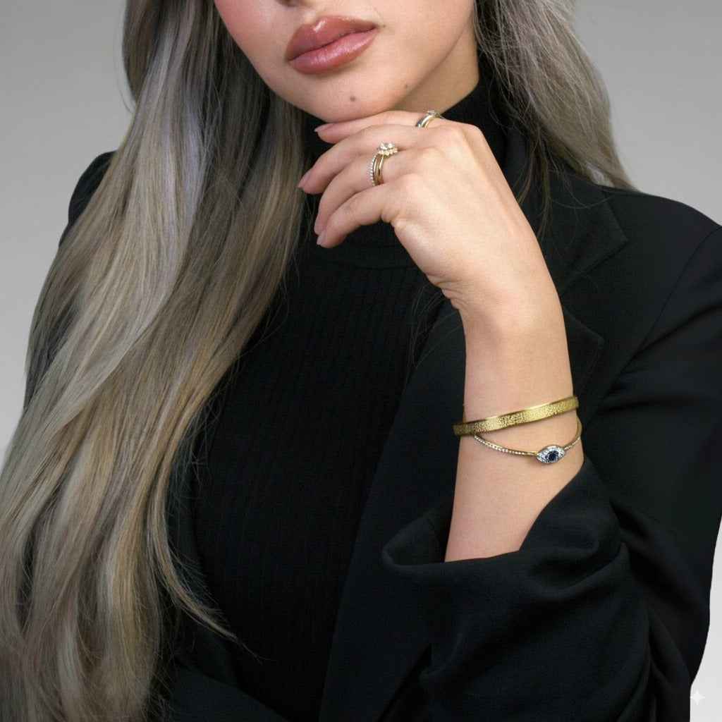 Ayatul Kursi Bracelet – Faith, Protection & Elegance | 18K Gold Plated